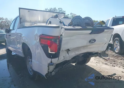 2024 Ford F-150 Xl from USA, damaged, VIN 1FTEX1KP7RKE49677